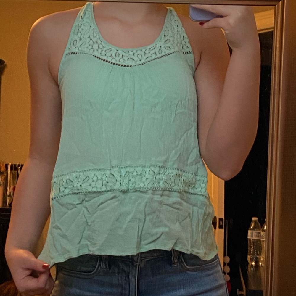 Mint Green Tank Top